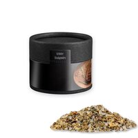 Gewürzmischung Kräuter-Steakgewürz ca 25g Kraftpapierdose Mini schwarz