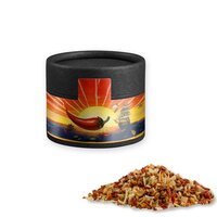 Gewürzmischung HOT Karibik Mix ca 28g Kraftpapierdose Mini schwarz
