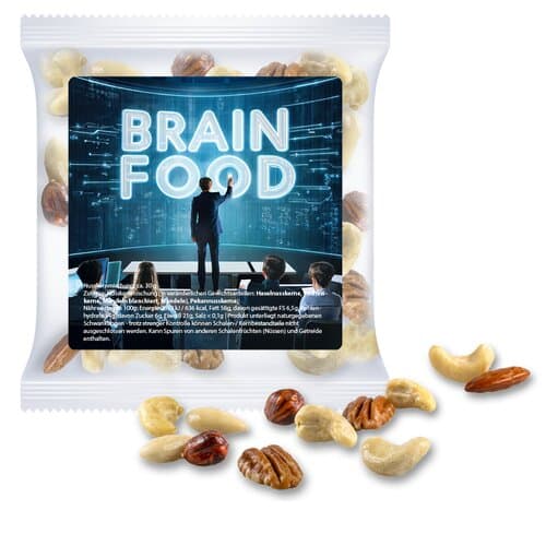 Bio NusskernMix, ca. 30g, Express Maxi-Tüte mit Etikett