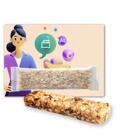 Müsliriegel MultikornApfel ca 25g Werbekarte