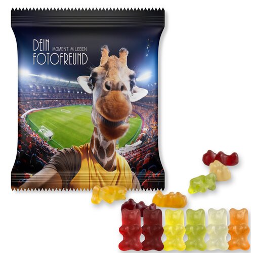 Bio Gummibärchen, ca. 50g, Maxi-Tüte