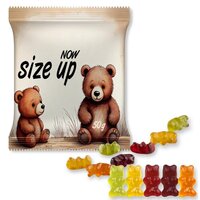 Bio Gummibärchen ohne Gelatine ca 50g Maxi-Tüte