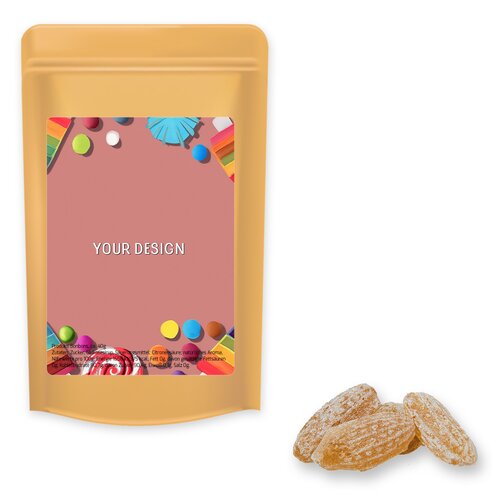 Ingwer Bonbons, ca. 40g, Standbeutel Midi