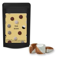 Minz-Ecken Bonbons ca 80g Standbeutel Midi schwarz