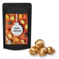 Goldnüsse Bonbons ca 40g Standbeutel Midi schwarz