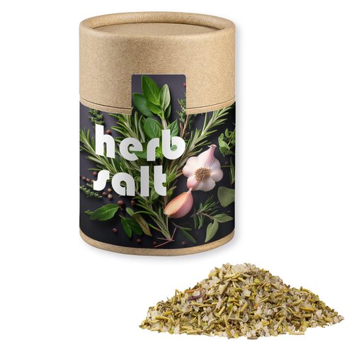 Bio Gewürzmischung Kräutersalz, ca. 80g, Kraftpapierdose Midi