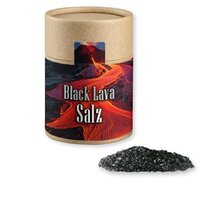 Gewürzmischung Black Lava Salz ca 135g Kraftpapierdose Midi