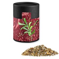 Gewürzmischung Kräuter-Steakgewürz ca 45g Kraftpapierdose Midi schwarz