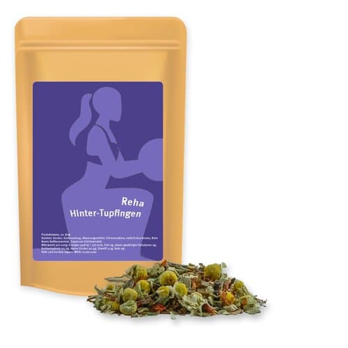 Bio Rotbuschtee Entspannungszeit, ca. 40g, Standbeutel Midi