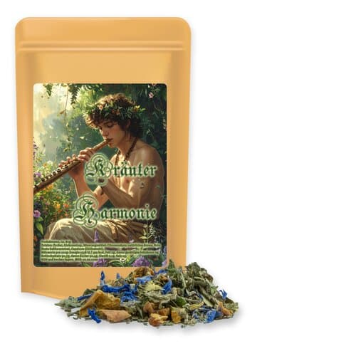 Kräutertee Harmonie, ca. 35g, Standbeutel Midi