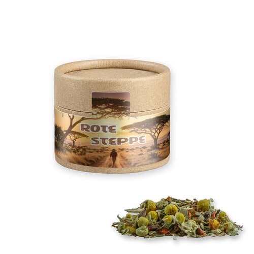 Bio Rotbuschtee Entspannungszeit, ca. 20g, Kraftpapierdose Mini