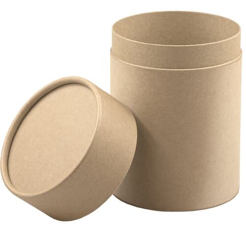 Verpackung, Doppel Kraftpapierdose Maxi