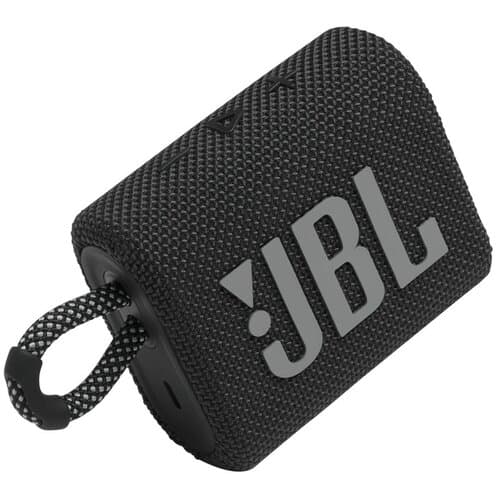 JBL GO 3 schwarz bedrucken Werbezeichen