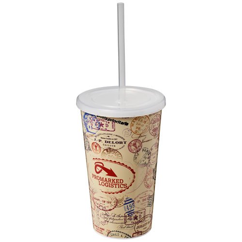 Brite-Americano® 350 ml doppelwandiger Stadium Becher