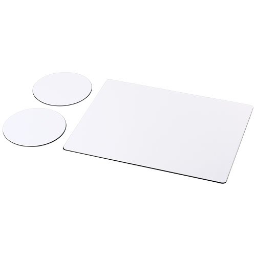 Brite-Mat® Mousepad- und Untersetzer-Set 2