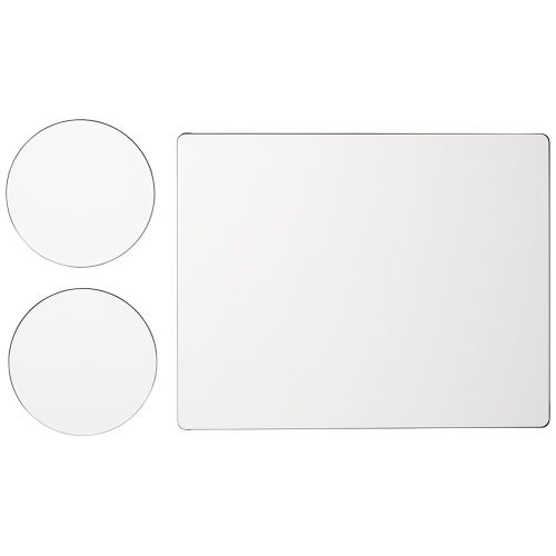 Brite-Mat® Mousepad- und Untersetzer-Set 2