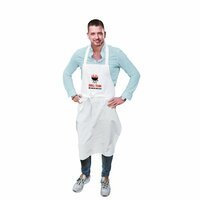 Schürze mit Tragegurten und Nackenschlaufe - 135 g/m² - 72 x 90 cm