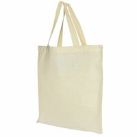 Baumwolltasche mit kurzen Griffen - 135 g/m² - 41 x 50 cm