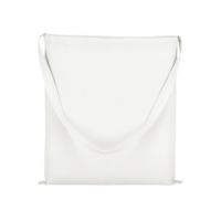 Baumwolltasche mit einem langen Griff - 135 g/m² - 38 x 42 cm