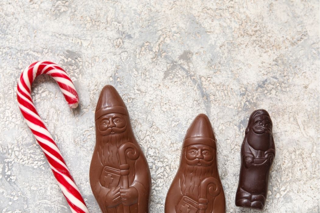 Schoko Weihnachtsmänner