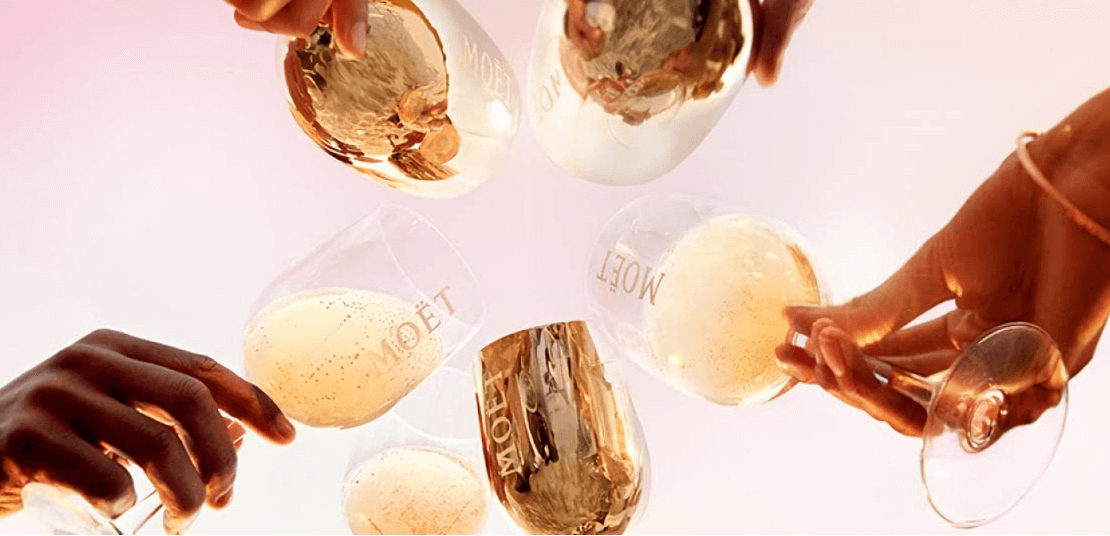 Unsere Arbeit mit Moët
