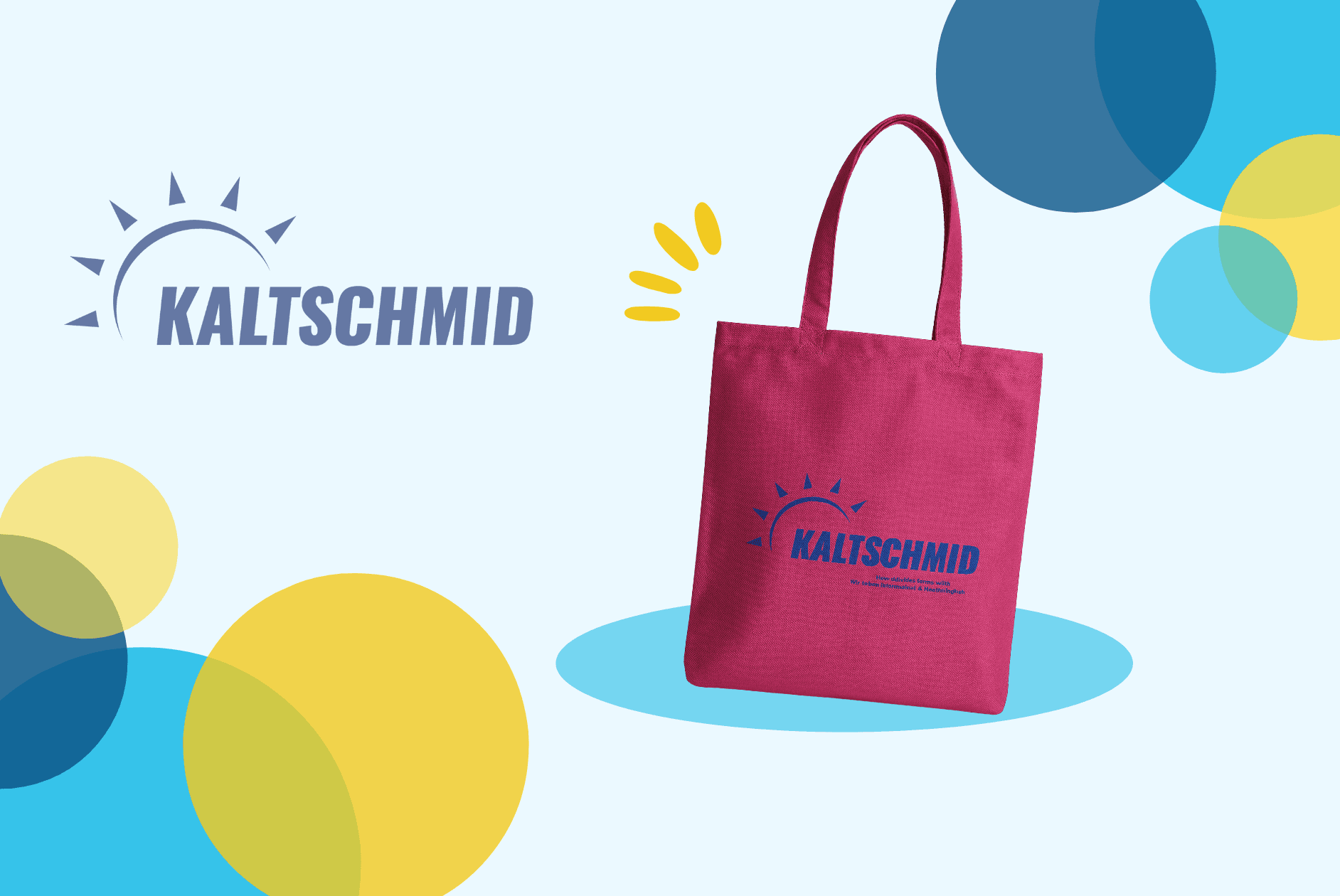 Header: Edeka Kaltschmid Einkaufstaschen