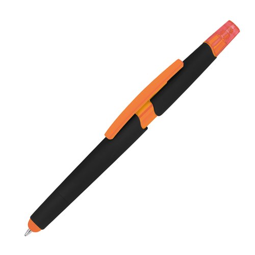 Kugelschreiber mit Textmarker und Touchfunktion