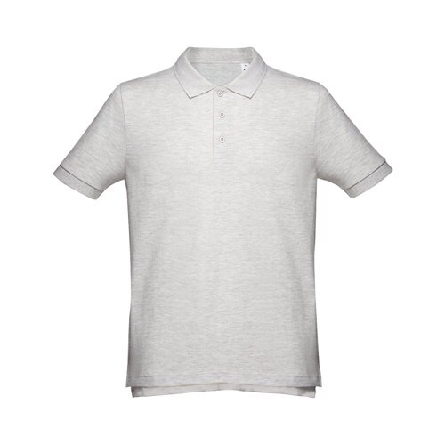 THC ADAM. Kurzarm-Poloshirt aus Baumwolle für Herren
