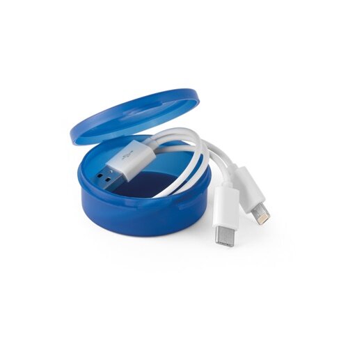 EMMY. USB-Kabel mit 3-in-1-Stecker aus ABS und PVC