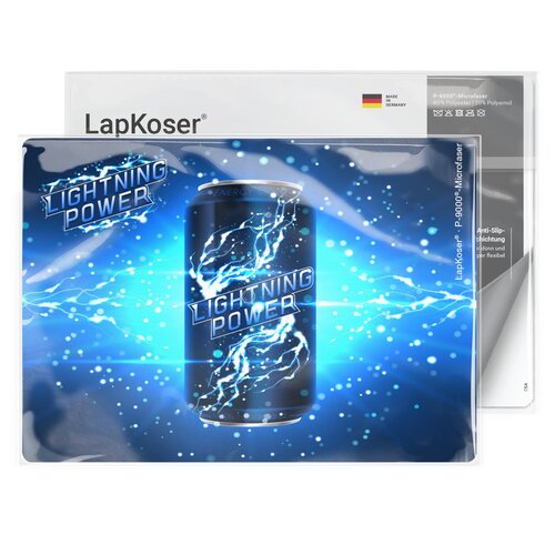 LapKoser® 3in1 Notebookpad 21x15 cm All-Inclusive-Paket