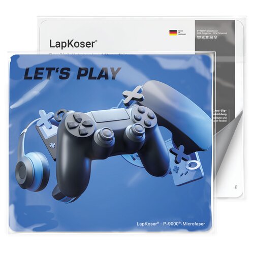 LapKoser® 3in1 Notebookpad 23x20 cm All-Inclusive-Paket