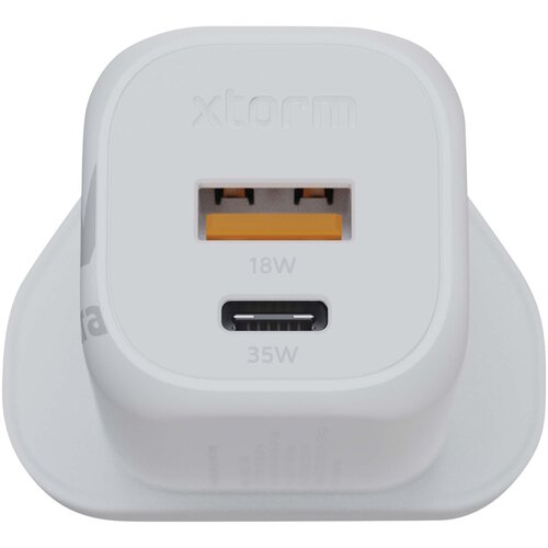 Xtorm XEC035 GaN² Ultra 35 W Wandladegerät mit UK-Stecker