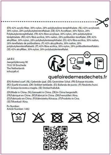 Strickschal exclusive