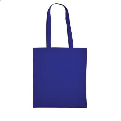 Baumwolltasche mit langen Henkeln, 140 gr/m²