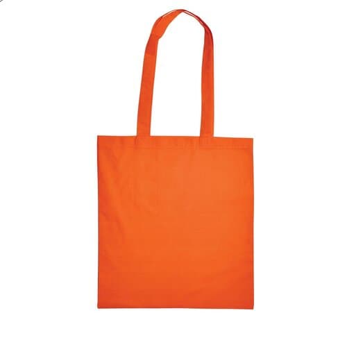 Baumwolltasche mit langen Henkeln, 140 gr/m²