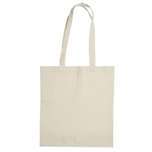 Baumwolltasche mit langen Henkeln, 140 gr/m²