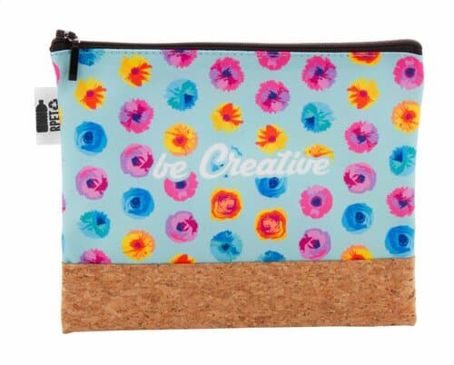 CreaBeauty Cork M RPET Individuelle Kosmetiktasche