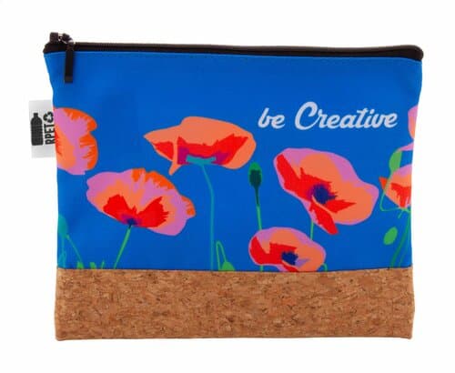 CreaBeauty Cork M RPET Individuelle Kosmetiktasche