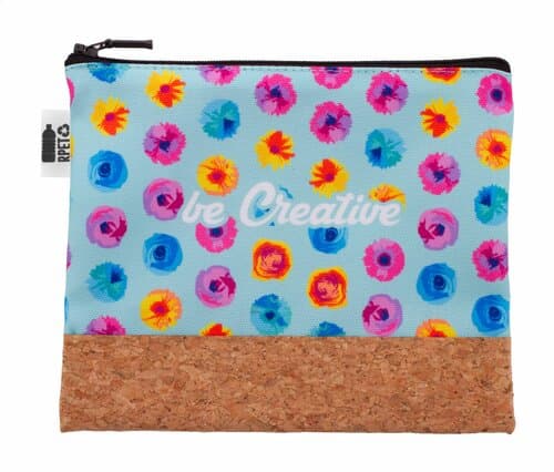 CreaBeauty Cork M RPET Individuelle Kosmetiktasche