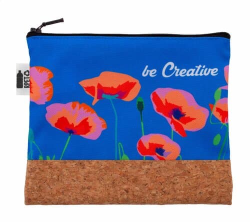 CreaBeauty Cork M RPET Individuelle Kosmetiktasche