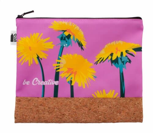 CreaBeauty Cork L RPET Individuelle Kosmetiktasche