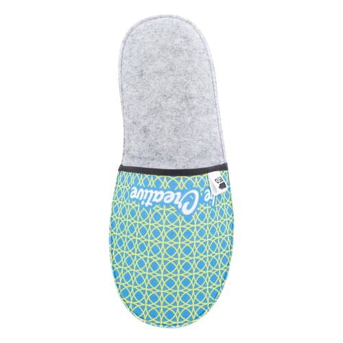 CreaFelt Slip Individuelle RPET Hausschuhe