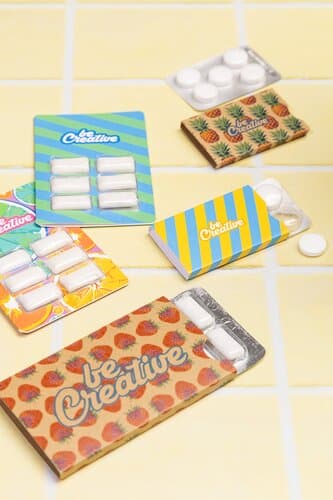 CreaChew Deluxe Kaugummi in individueller Verpackung