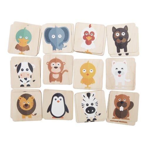 Immermor Memoryspiel, Tiere