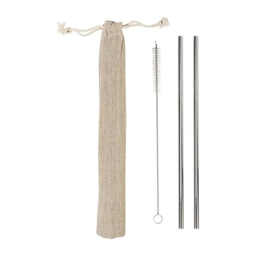 SteelSip Trinkhalm-Set