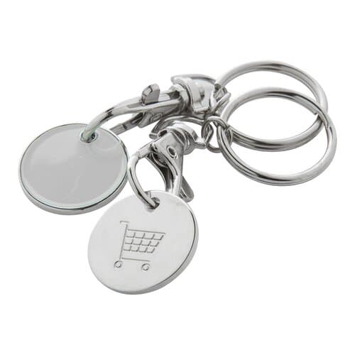 Eurocoin Schlüsselanhänger mit Einkaufswagen-Chip