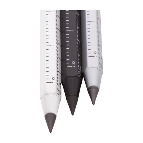 Ruloid Tintenloser Stift mit Lineal