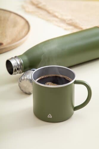 Hossa Tasse aus recyceltem Edelstahl
