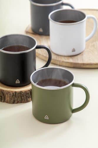 Hossa Tasse aus recyceltem Edelstahl
