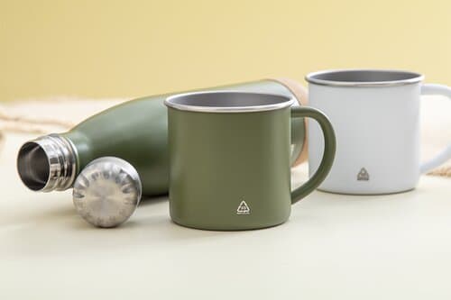 Hossa Tasse aus recyceltem Edelstahl